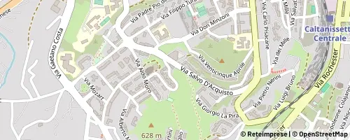 Mappa Caltanissetta