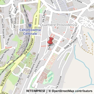 Mappa Via Niscemi, 79, 93100 Caltanissetta, Caltanissetta (Sicilia)