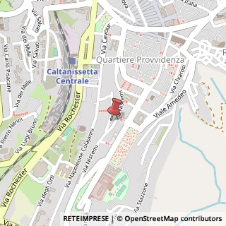 Mappa Via Niscemi,  115, 93100 Caltanissetta, Caltanissetta (Sicilia)