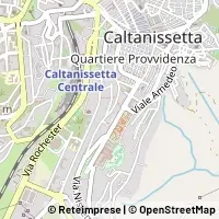 Kaart Caltanissetta