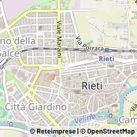 Karte Rieti