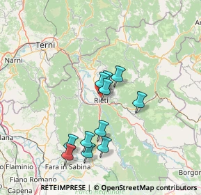 Mappa Via Porrara, 02100 Rieti RI, Italia (13.13818)