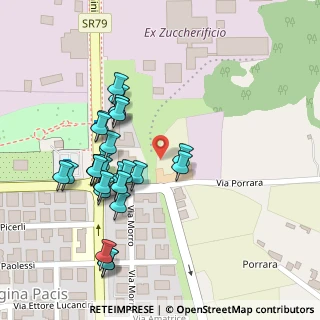 Mappa Via Porrara, 02100 Rieti RI, Italia (0.11034)