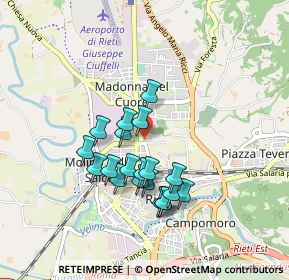 Mappa Via Porrara, 02100 Rieti RI, Italia (0.784)
