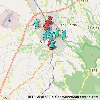 Mappa VIA ARMANDO DIAZ, 01100 Viterbo VT, Italia (1.31583)