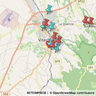 Mappa VIA ARMANDO DIAZ, 01100 Viterbo VT, Italia (1.77545)