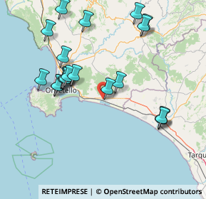 Mappa Piazza Zucchi, 58011 Capalbio GR, Italia (17.262)