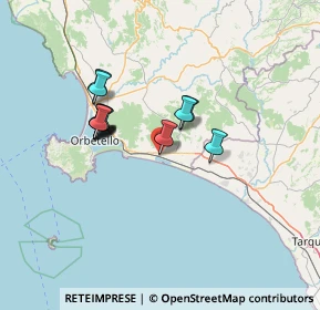 Mappa PIAZZA ERNESTO, 58011 Capalbio GR, Italia (11.69)