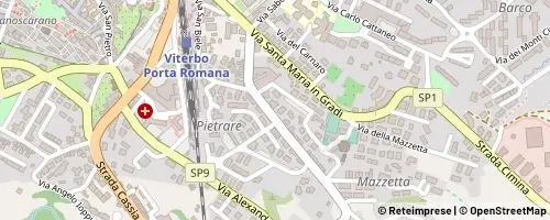 Mappa Viterbo