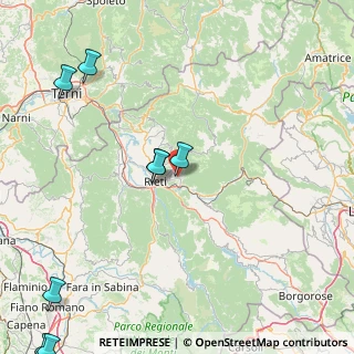 Mappa Via Delle Vigne, 02015 Cittaducale RI, Italia (35.43)