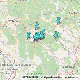 Mappa Via Delle Vigne, 02015 Cittaducale RI, Italia (6.96455)
