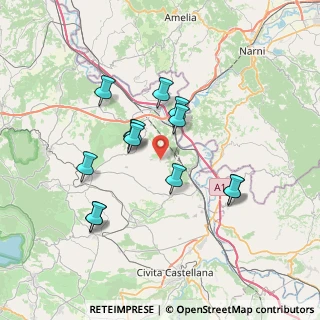 Mappa Località Castel Bagnolo, 01028 Orte VT, Italia (6.74154)