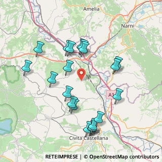 Mappa Località Castel Bagnolo, 01028 Orte VT, Italia (8.503)