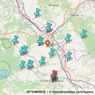 Mappa Località Castel Bagnolo, 01028 Orte VT, Italia (9.5745)