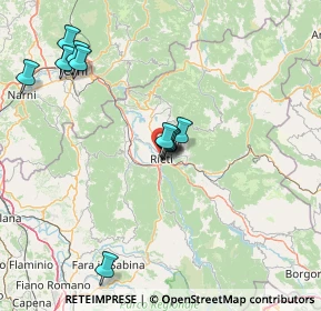 Mappa Via Leonessa, 02100 Rieti RI, Italia (15.21182)