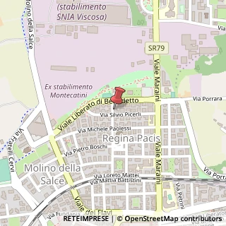 Mappa Via Antonio Gherardi, 37, 02100 Rieti, Rieti (Lazio)
