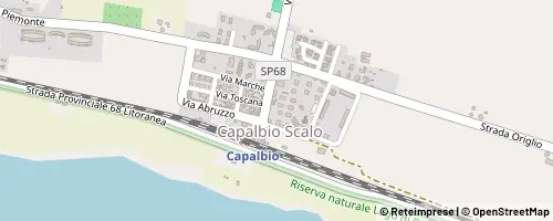 Mappa Capalbio