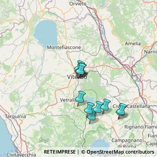 Mappa Via Santa Maria della Grotticella, 01100 Viterbo VT, Italia (13.46091)