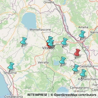Mappa Via Gioacchino Rossini, 01100 Viterbo VT, Italia (17.06818)