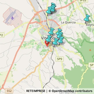Mappa Via Corrado Alvaro, 01100 Viterbo VT, Italia (2.05)