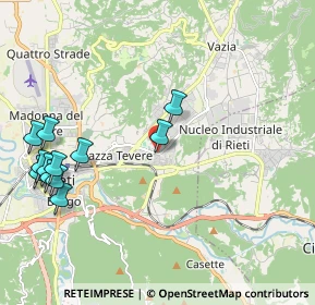 Mappa Via De Gasperi Alcide, 02100 Rieti RI, Italia (2.59583)