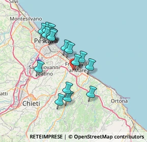 Mappa Via A. de Simone, 66023 Francavilla al Mare CH, Italia (6.79056)