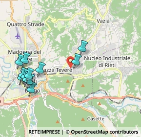 Mappa Via Attilio Aguzzi, 02100 Rieti RI, Italia (2.42333)