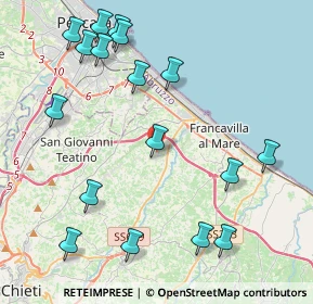 Mappa Via Napoli, 66010 Torrevecchia Teatina CH, Italia (5.24176)