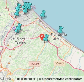 Mappa Via Napoli, 66010 Torrevecchia Teatina CH, Italia (5.28455)