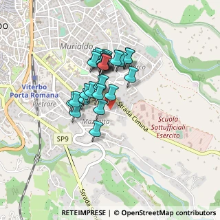 Mappa Strada Cimina, 01100 Viterbo VT, Italia (0.33741)