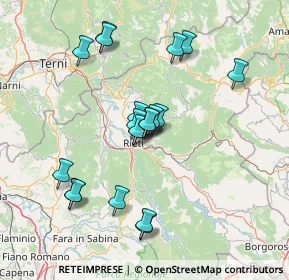 Mappa I Cubi, 02100 Rieti RI, Italia (13.754)