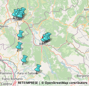 Mappa Largo Iseo, 02100 Rieti RI, Italia (19.05)