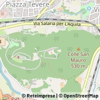 Mapa Rieti