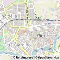 Mapa Rieti