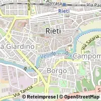 地図 Rieti