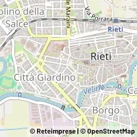 地図 Rieti