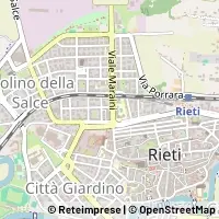 地図 Rieti