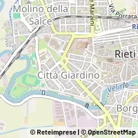 Mapa Rieti