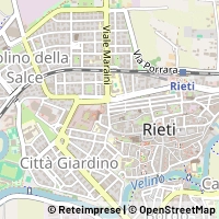 Mapa Rieti