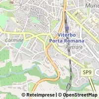 Hartă Viterbo