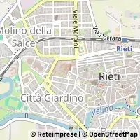Mapa Rieti