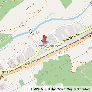 Mappa Piazza Umberto I, 12, 02010 Borgo Velino, Rieti (Lazio)