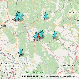 Mappa SS Salaria per l'Aquila, 02015 Rieti RI (19.59643)