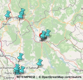 Mappa Via Loreto Mattei, 02100 Rieti RI, Italia (20.63846)