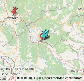 Mappa Via Oreste Nicoletti, 02100 Rieti RI, Italia (28.42636)