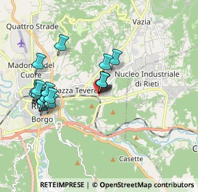 Mappa Via Oreste Nicoletti, 02100 Rieti RI, Italia (1.8755)