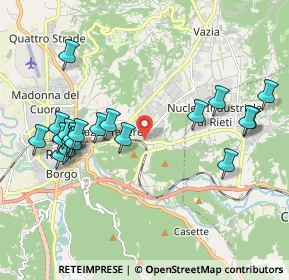 Mappa Via Oreste Nicoletti, 02100 Rieti RI, Italia (2.2775)