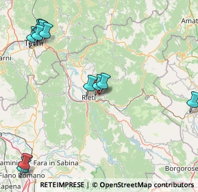 Mappa Via dell'Elettronica, 02100 Rieti RI, Italia (22.64417)
