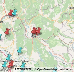 Mappa Via dell'Elettronica, 02100 Rieti RI, Italia (29.44222)