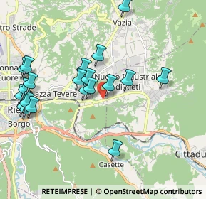 Mappa Via dell'Elettronica, 02100 Rieti RI, Italia (2.209)